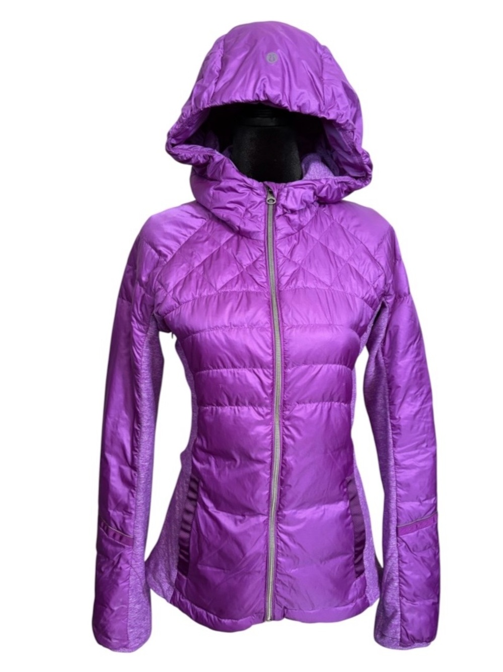Lululemon Down For A Run Women's Goose Down Puffer Hoodie Jacket Size 6